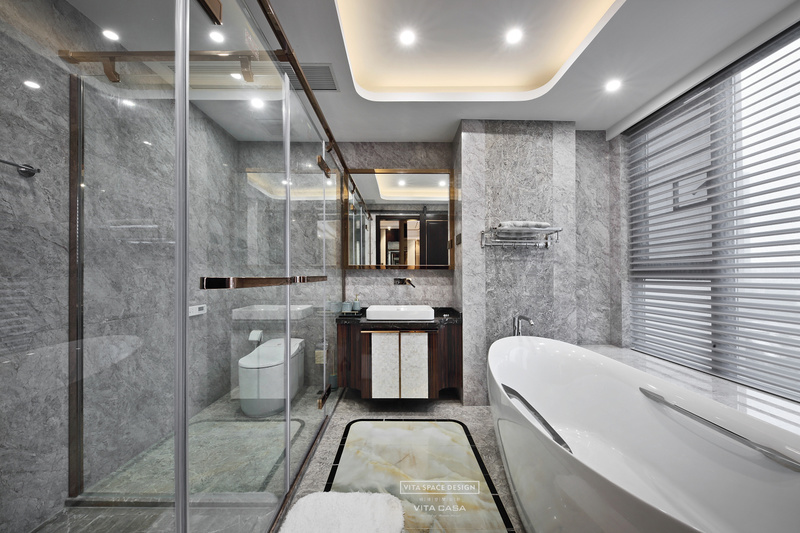 维塔设计|深圳宝中壹方玖誉现代低奢生活境-35