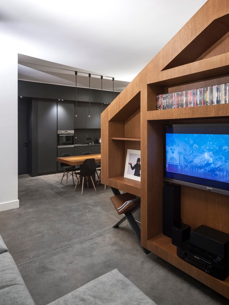 都灵“无门”公寓，明亮通透的混凝土洞穴-22