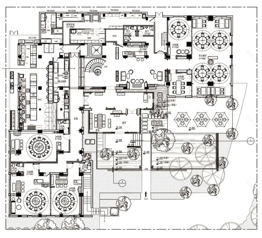 杭州隐外餐厅丨中国杭州丨大相设计-59