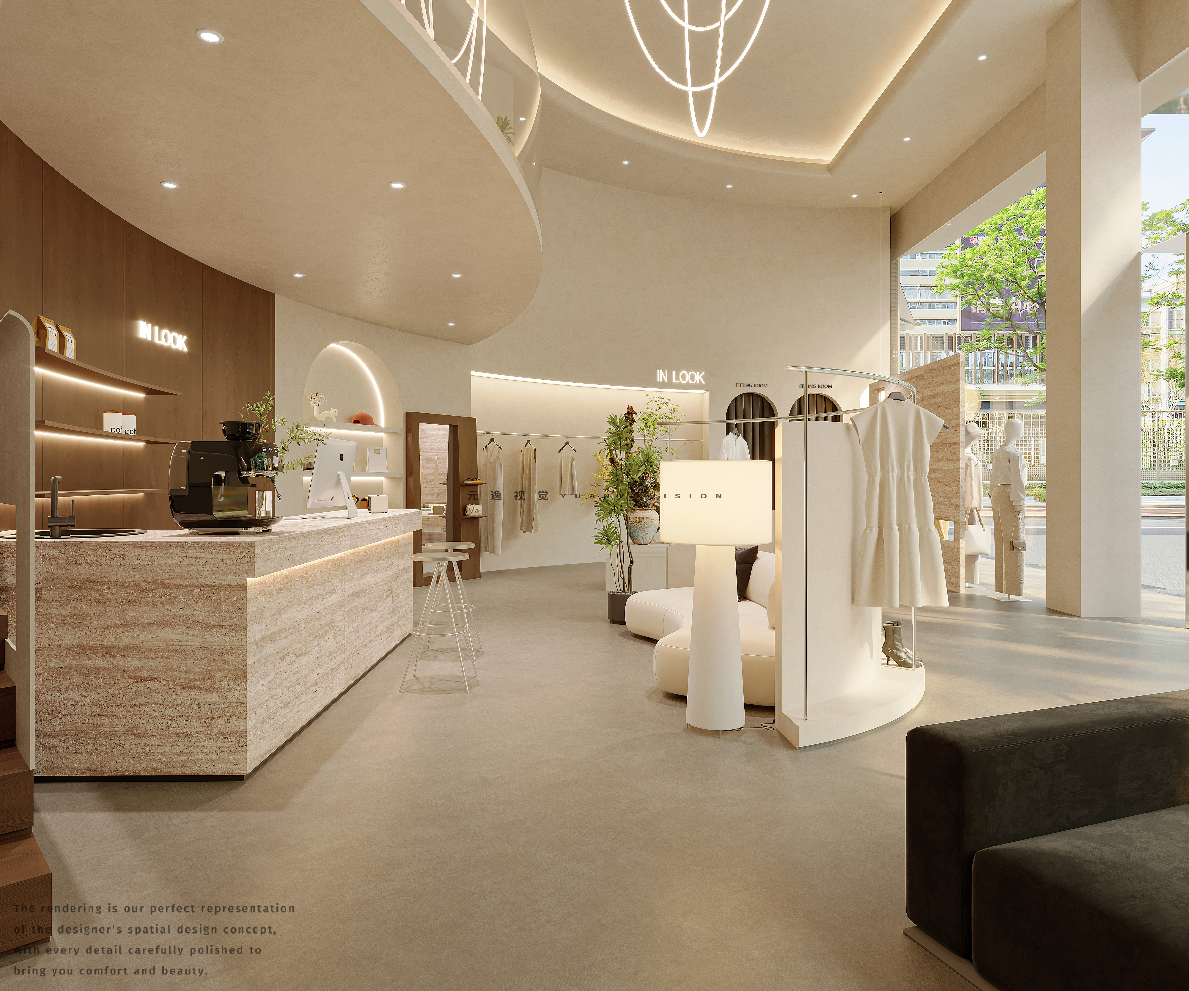 服装店工装渲染,家装工装产品渲染丨未提及（个人接单）-15