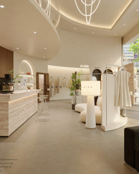 服装店工装渲染,家装工装产品渲染丨未提及(个人接单)