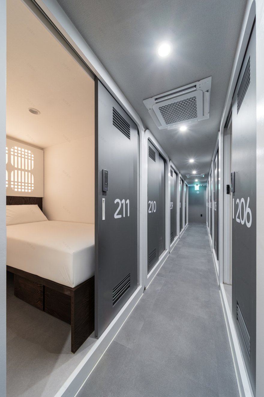 明洞站酒店丨韩国首尔丨Yong Ju Lee Architecture-29