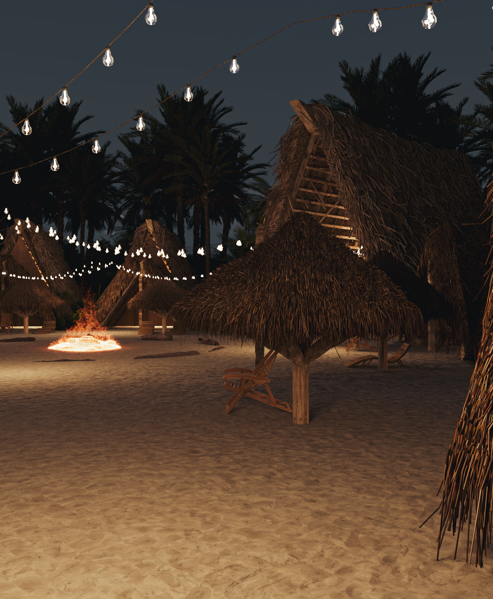 CGI - BEACH (NIGHT MOOD)-4