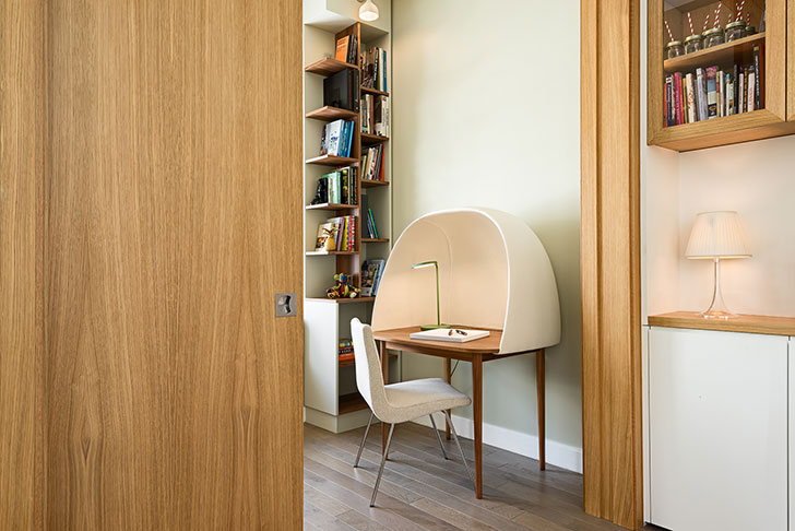 巴黎现代公寓设计，舒适放松的宜居空间-17