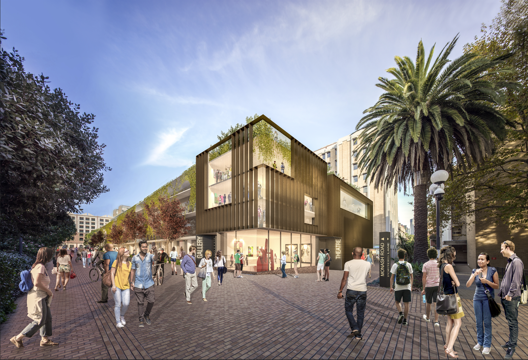 UoM New Student Precinct Urban Design Framework | Jackson Clements Burrows-16