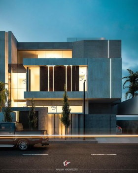 Anastasiya Gushchina丨别墅建筑丨Villa design in Riyadh