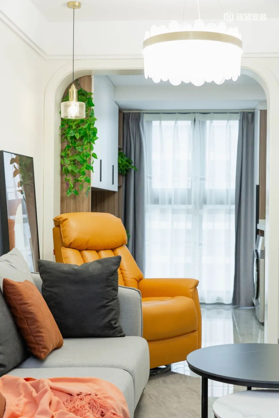 现代简约风设计,南京铭望装饰打造安嘉西苑舒适家居空间-28