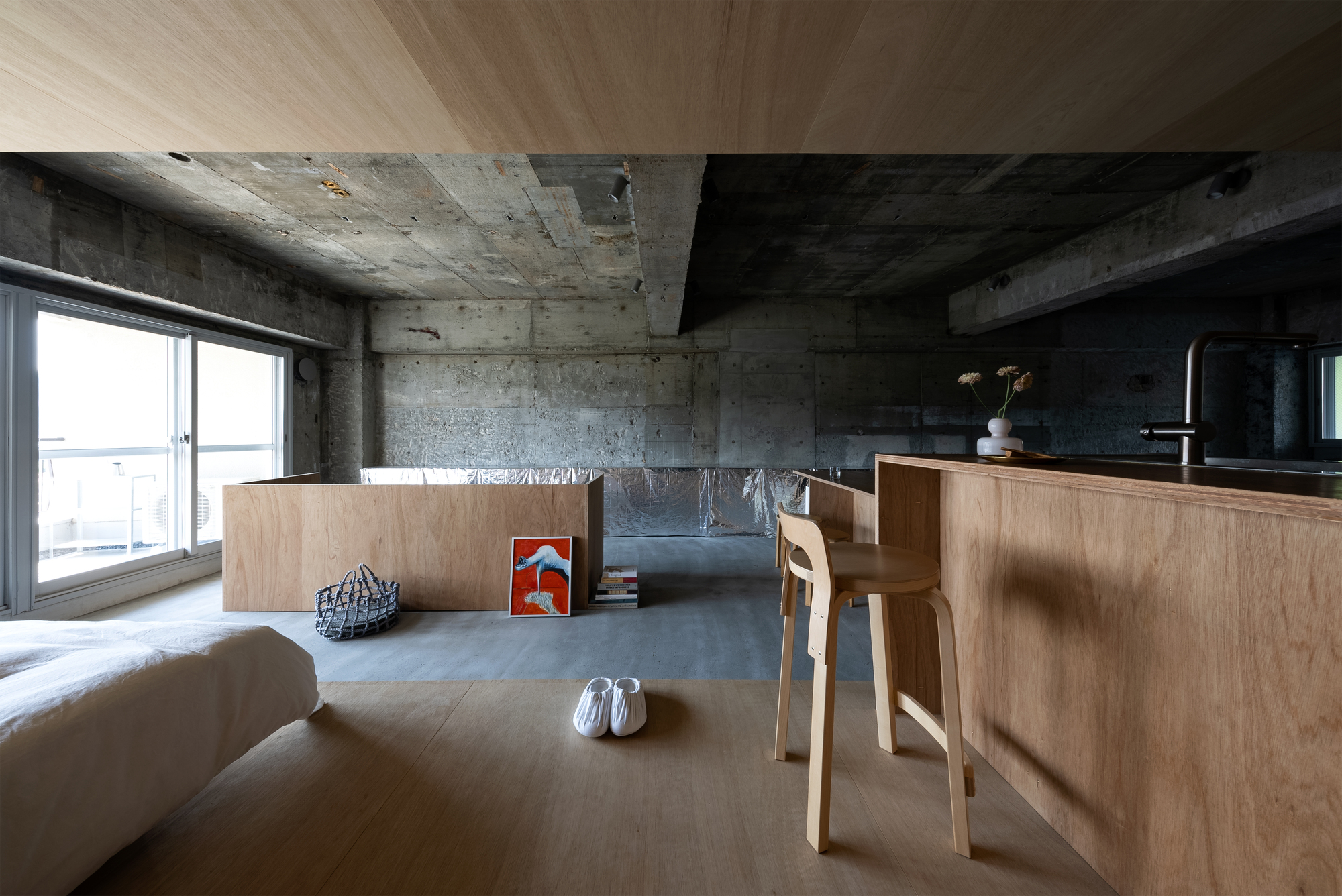 投射阴影公寓丨日本丨MASATO TAKAHASHI ARCHITECTS-17