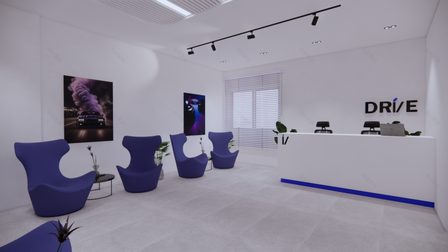 DRIVE – Ghabbour Auto行政大楼室内设计-3