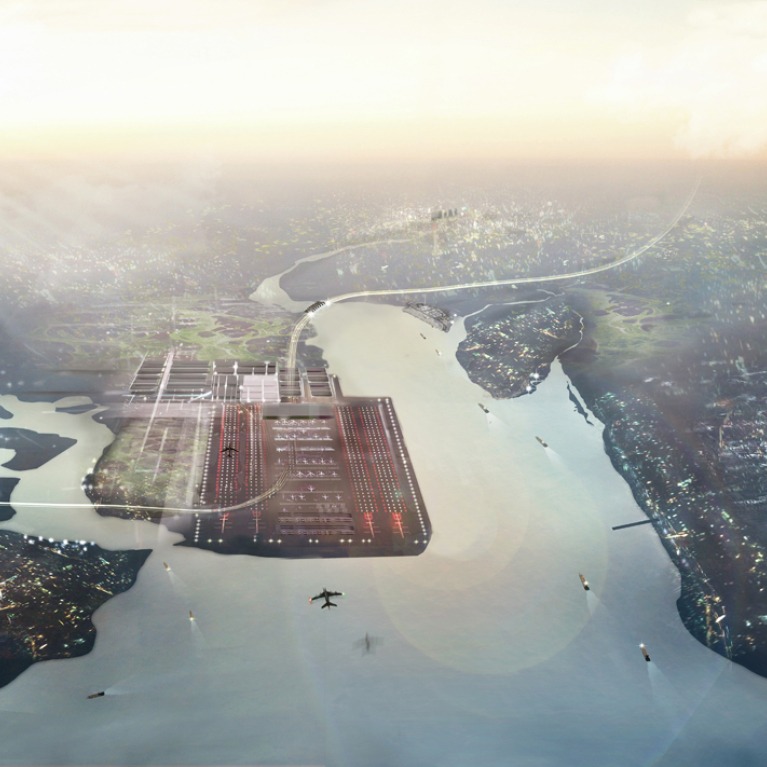 Thames Hub机场及交通枢纽方案丨英国丨福斯特建筑事务所（Foster + Partners）-0