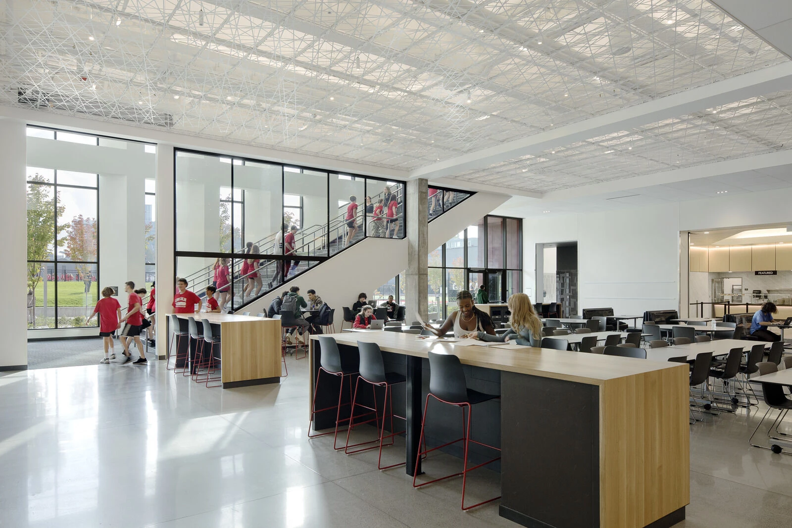 林肯高中丨美国波特兰丨Bora Architecture & Interiors-7