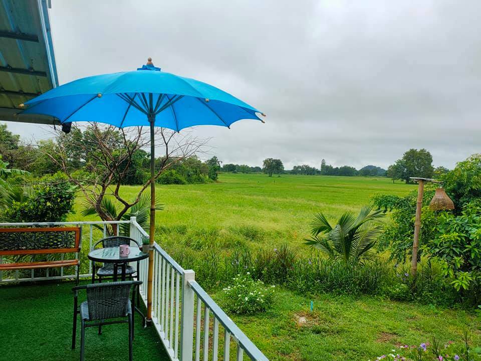 年轻农民在自然中建造的36平小屋丨泰国-19