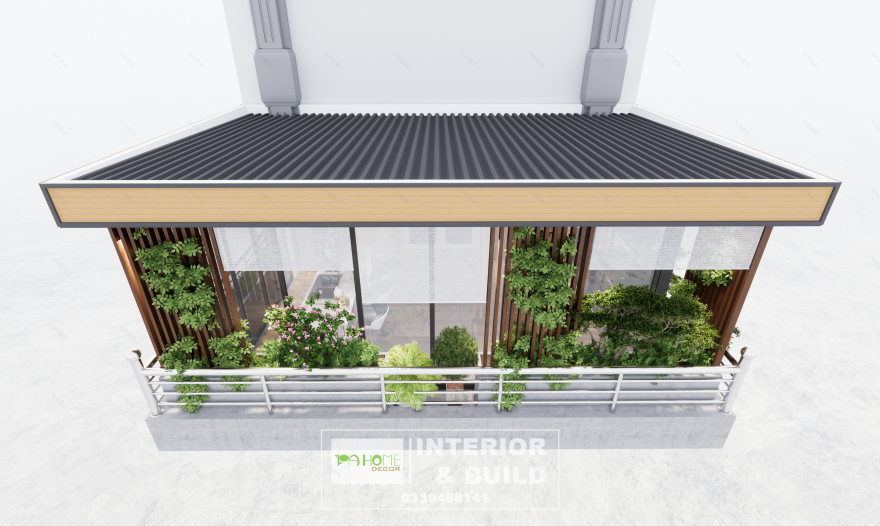 Cải tạo Sân Thượng HongMei(红梅天台改造)丨NỘI THẤT PAHOME(PAHOME室内)-16