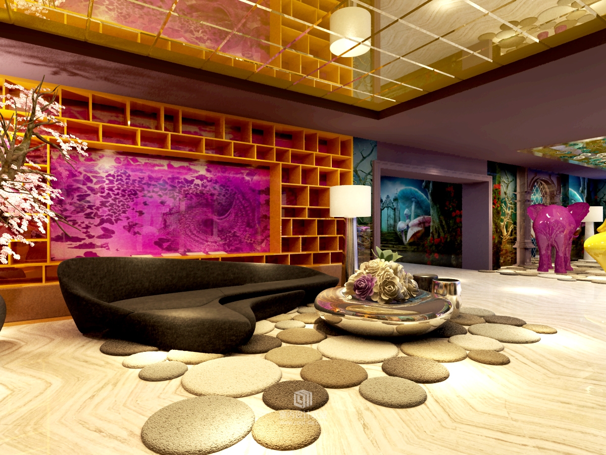 银川室内装修设计--KTV装修设计-7