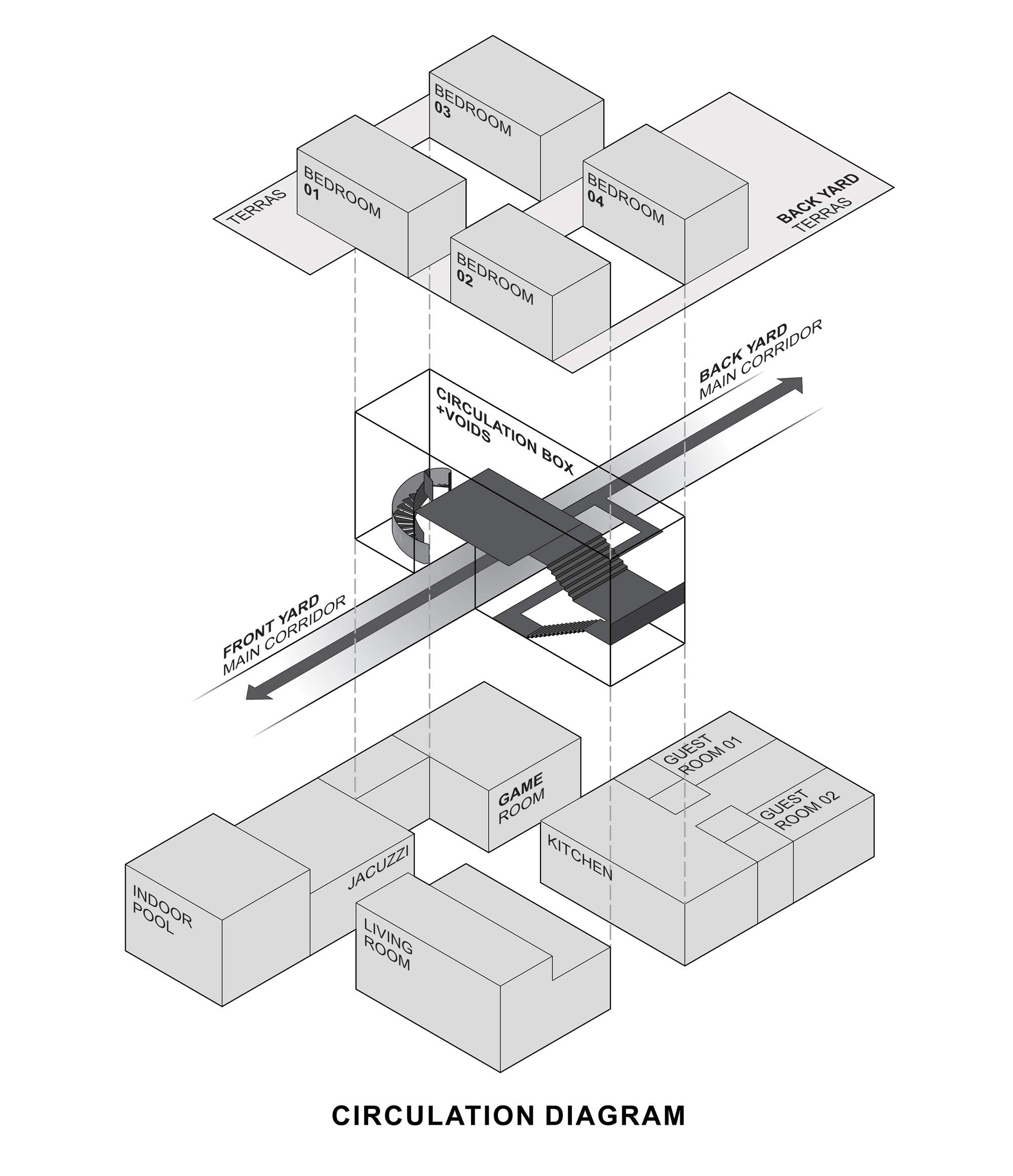 75 号别墅丨伊朗德黑兰丨3rd Skin Architects-45