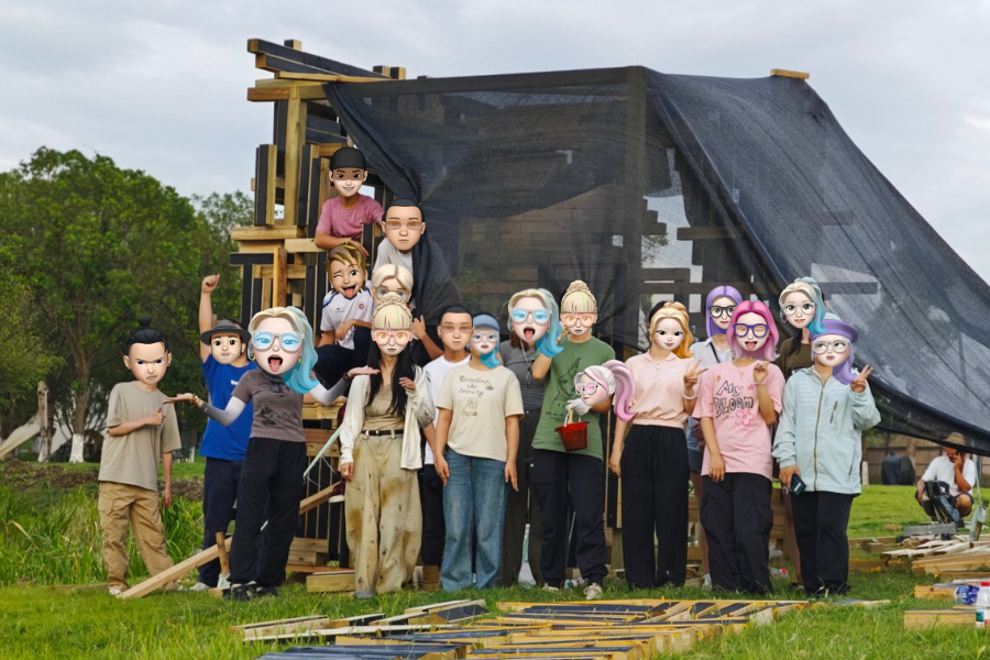 暑假背提-湖州&宣城搭建回顾|从露营地木构到茶山森林装置，探索自然与建造的共生-46