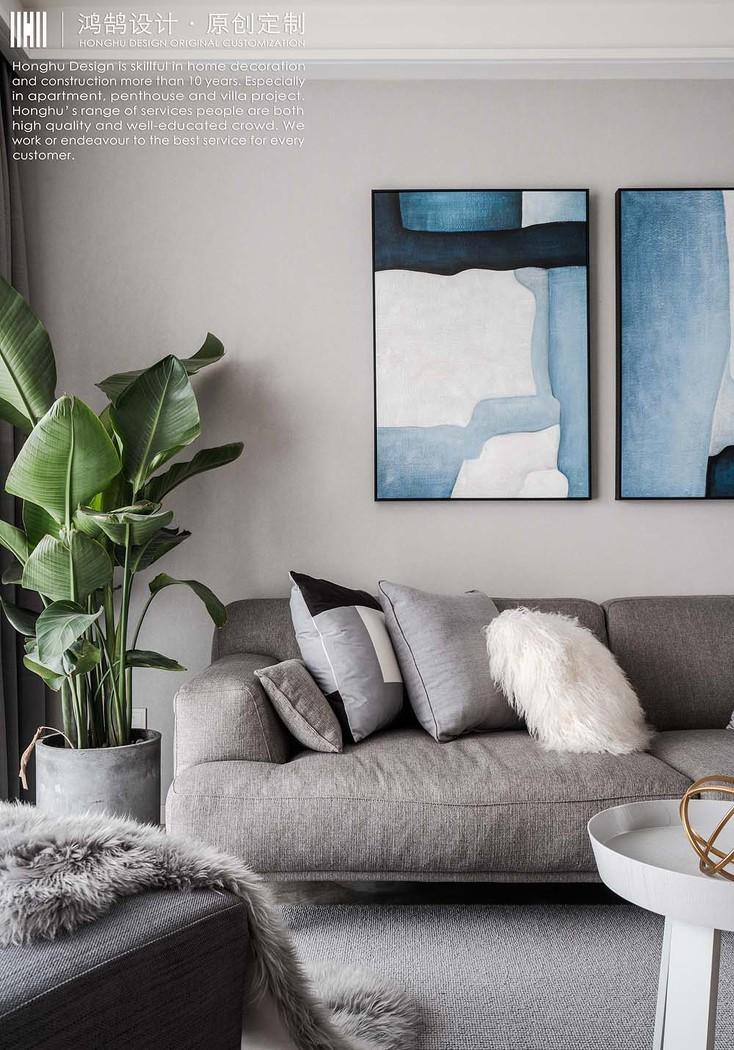 北欧风格清新家居设计案例-6