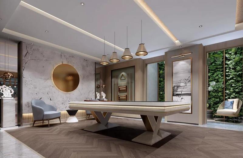 世茂香槟湖1200㎡别墅，自然轻奢的诗意空间-11