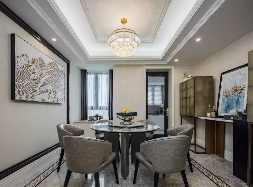 宜兰设计 : 208㎡样板间软装陈设设计-5