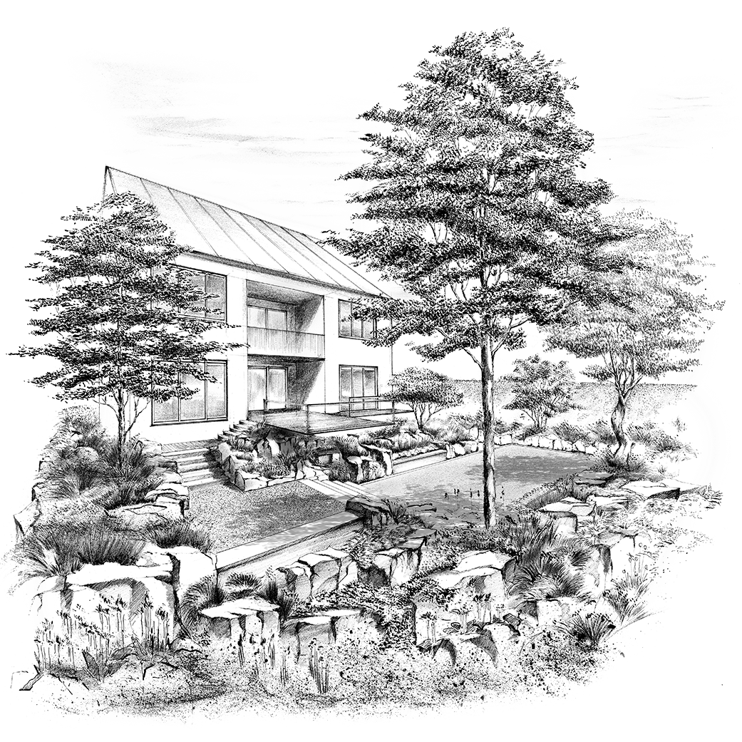 卢森堡山坡花园丨Peter Berg GartenLandschaft-32