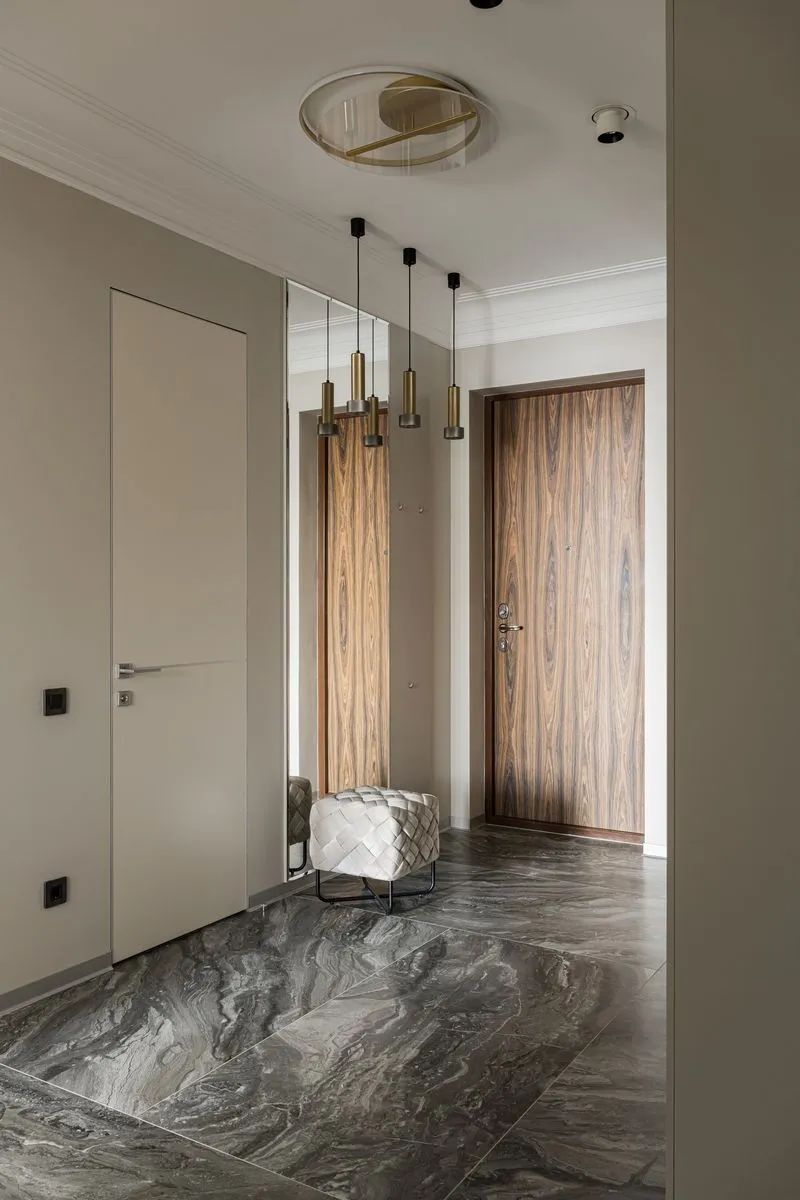 川谷堂 104㎡现代简约二人居丨Yulia Fambulova-42