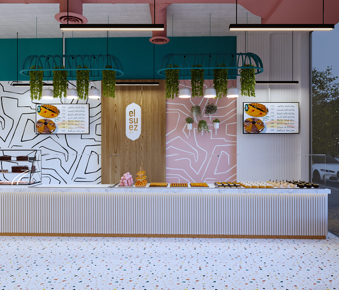 Pastry interior design（糕点店室内设计）-3