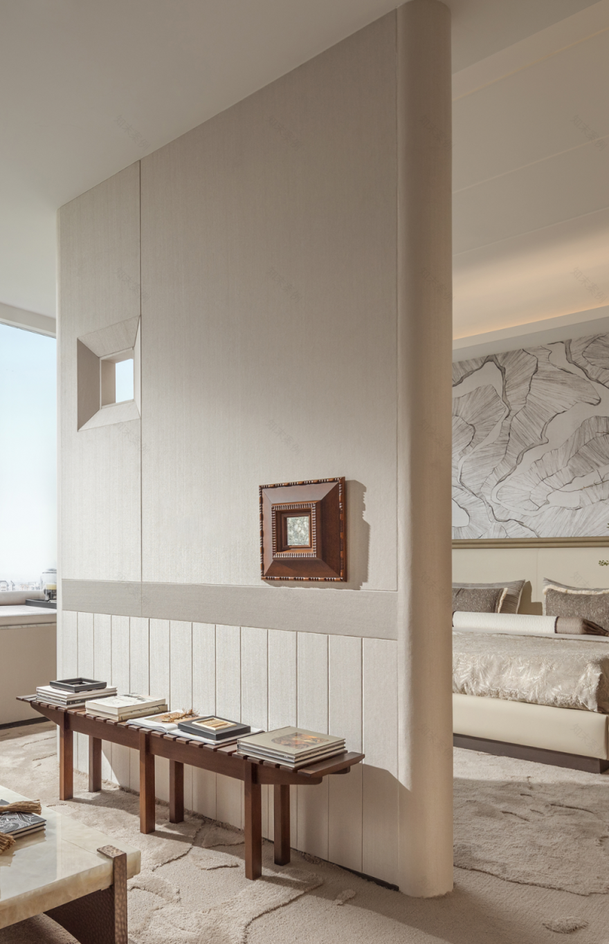 奥迅X新作|流动艺术馆一826㎡顶层复式豪宅设计-106