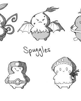 3D生物角色斯普格尔