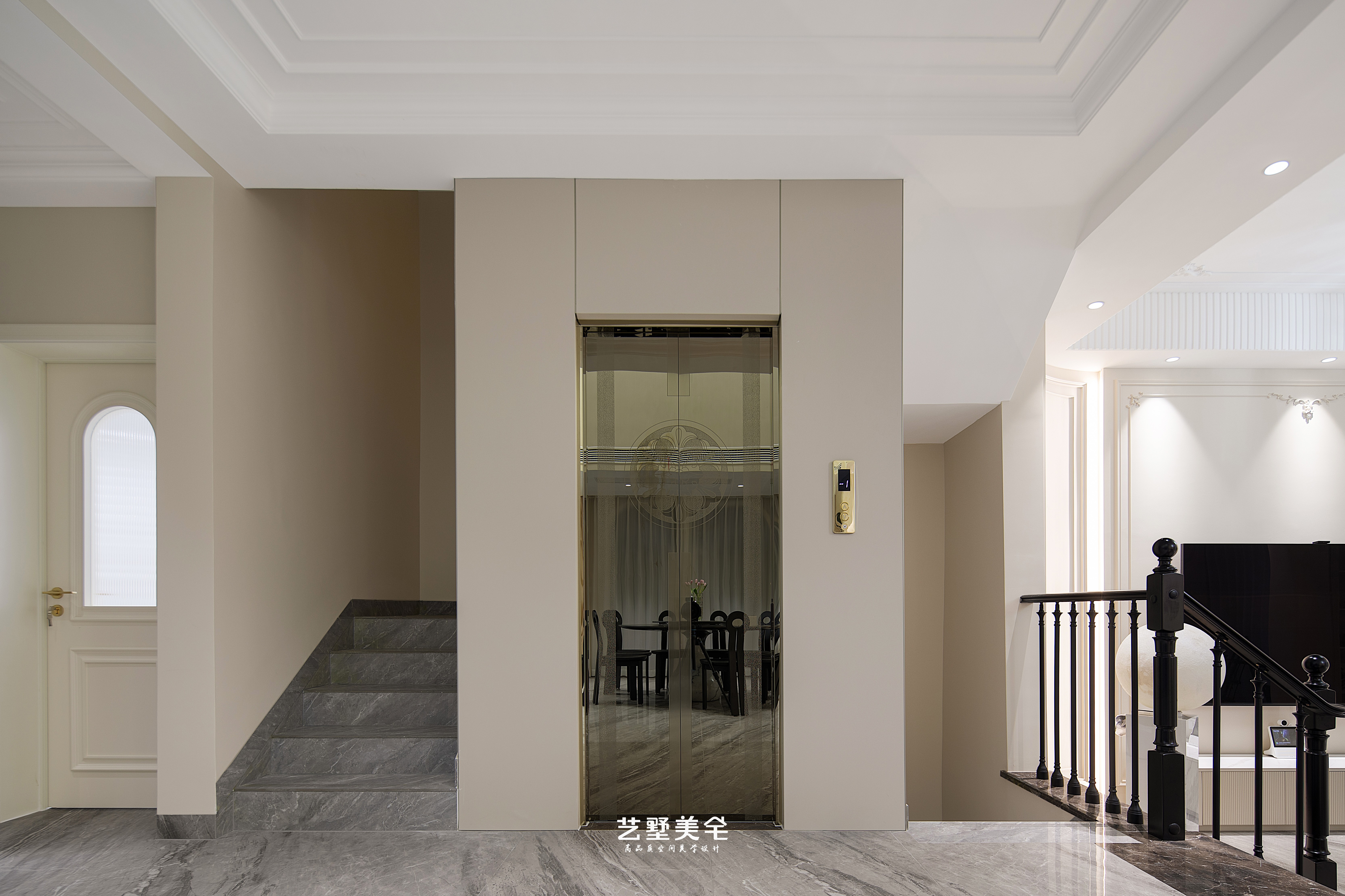 淮南*金地艳澜山 400㎡轻法式别墅设计丨中国淮南丨艺墅美宅设计-20