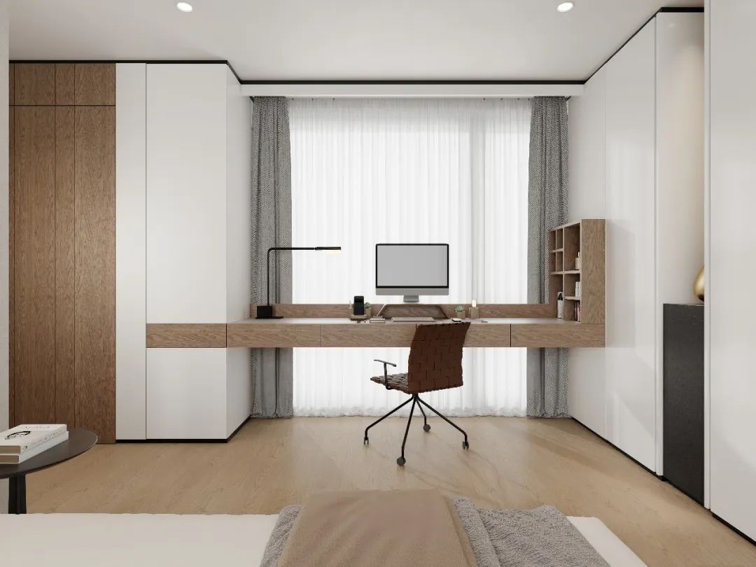 深圳盛合天宸 100㎡极简精装改造丨中国深圳-37