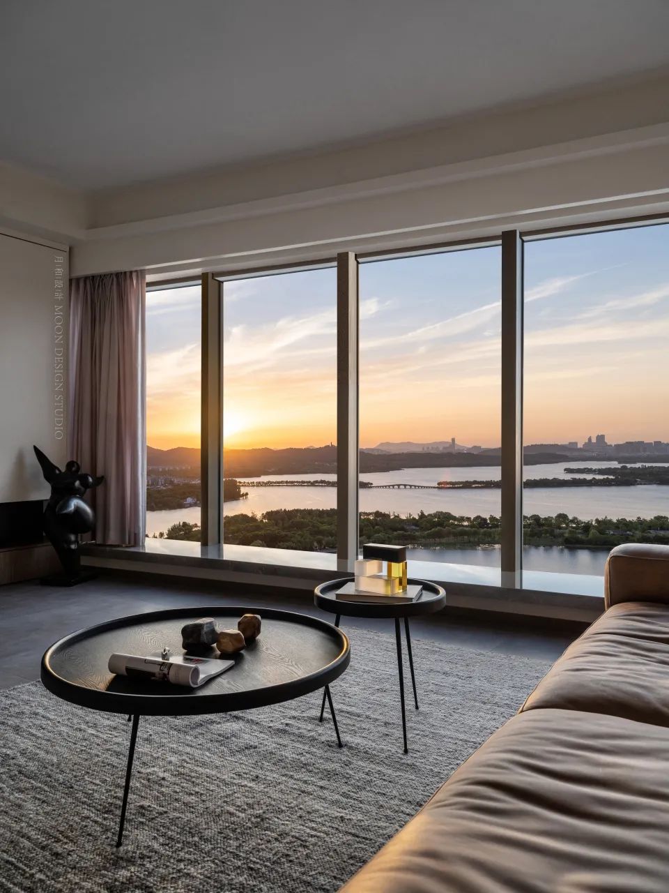 苏州水岸清华·瀚宫现代雅居设计丨中国苏州丨月和设计-34