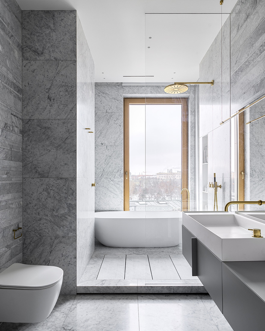 87 平米极简公寓,自然元素与功能的完美融合-24