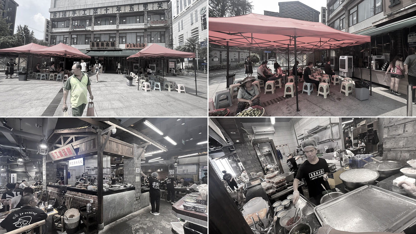 街边的绿色伞棚 · 五里关麓坊店 · 凡筑ArchFAN丨中国成都丨凡筑ArchFAN（成都凡筑建筑设计事务所有限公司）-5