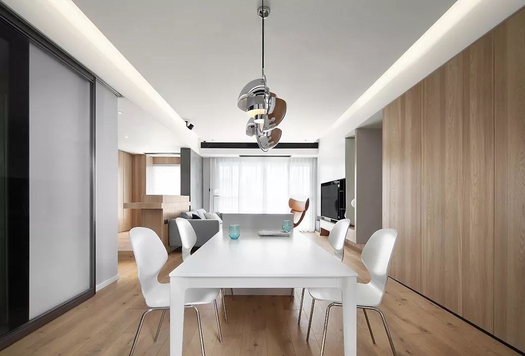 广州 140㎡原木极简空间，诠释生活美学-27