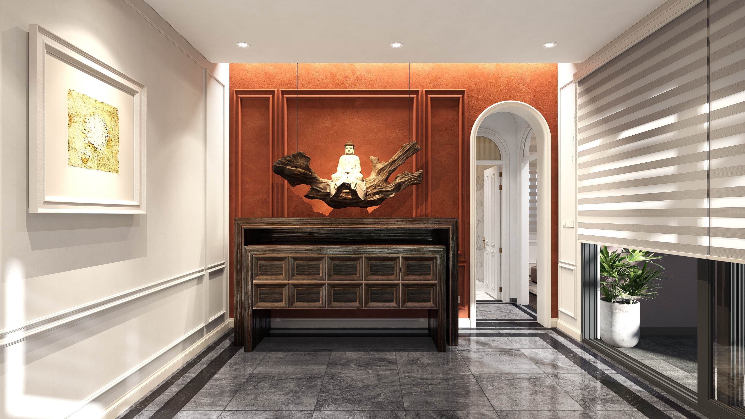 西南商铺

注：这里SW推测是Southwest（西南）的缩写，Shophouse是商铺、店屋的意思，根据常规理解给出此翻译若有特定背景，可能需调整 丨越南-34