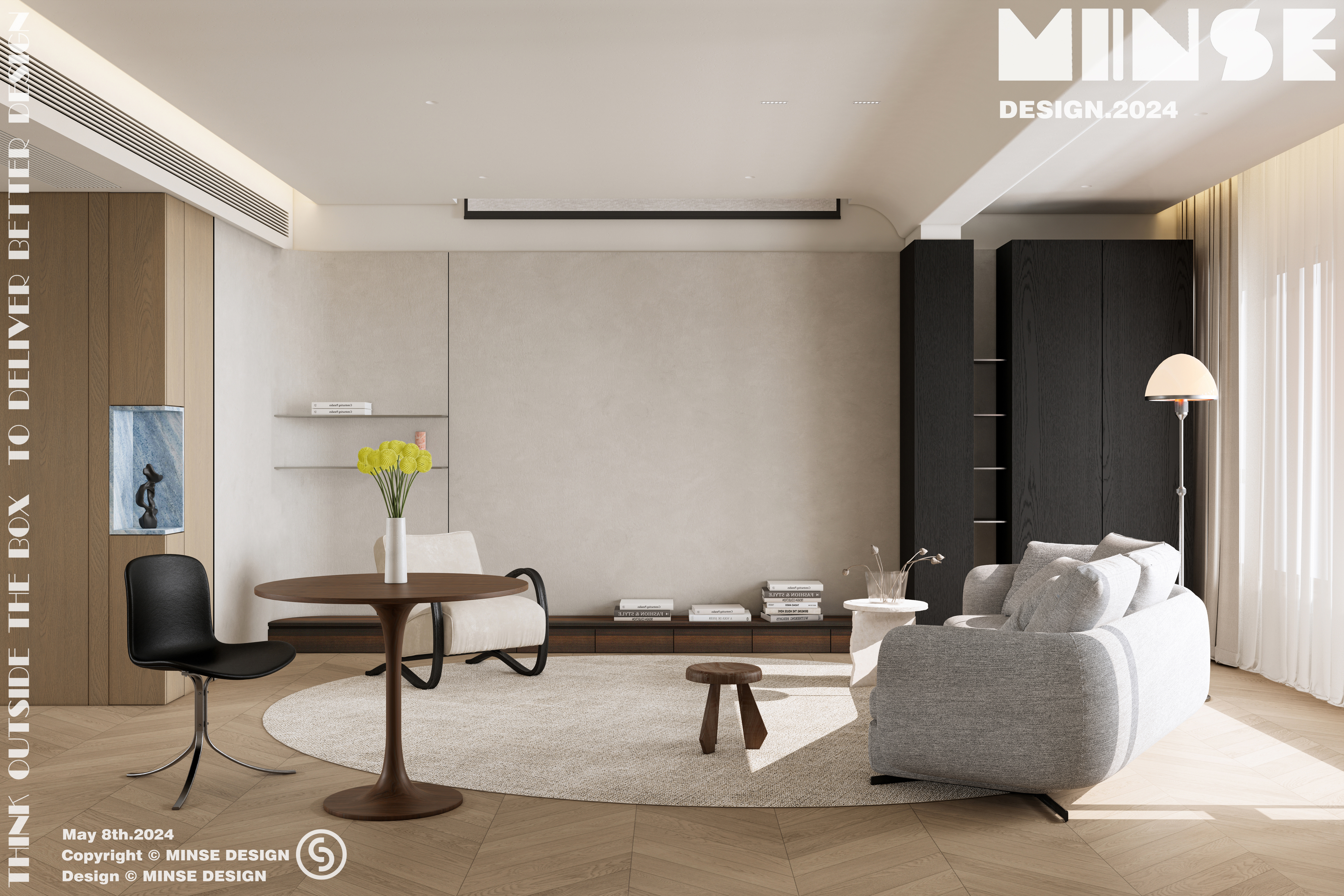 居住空间全案设计丨中国萍乡丨杭州民舍制作空间设计工作室-7