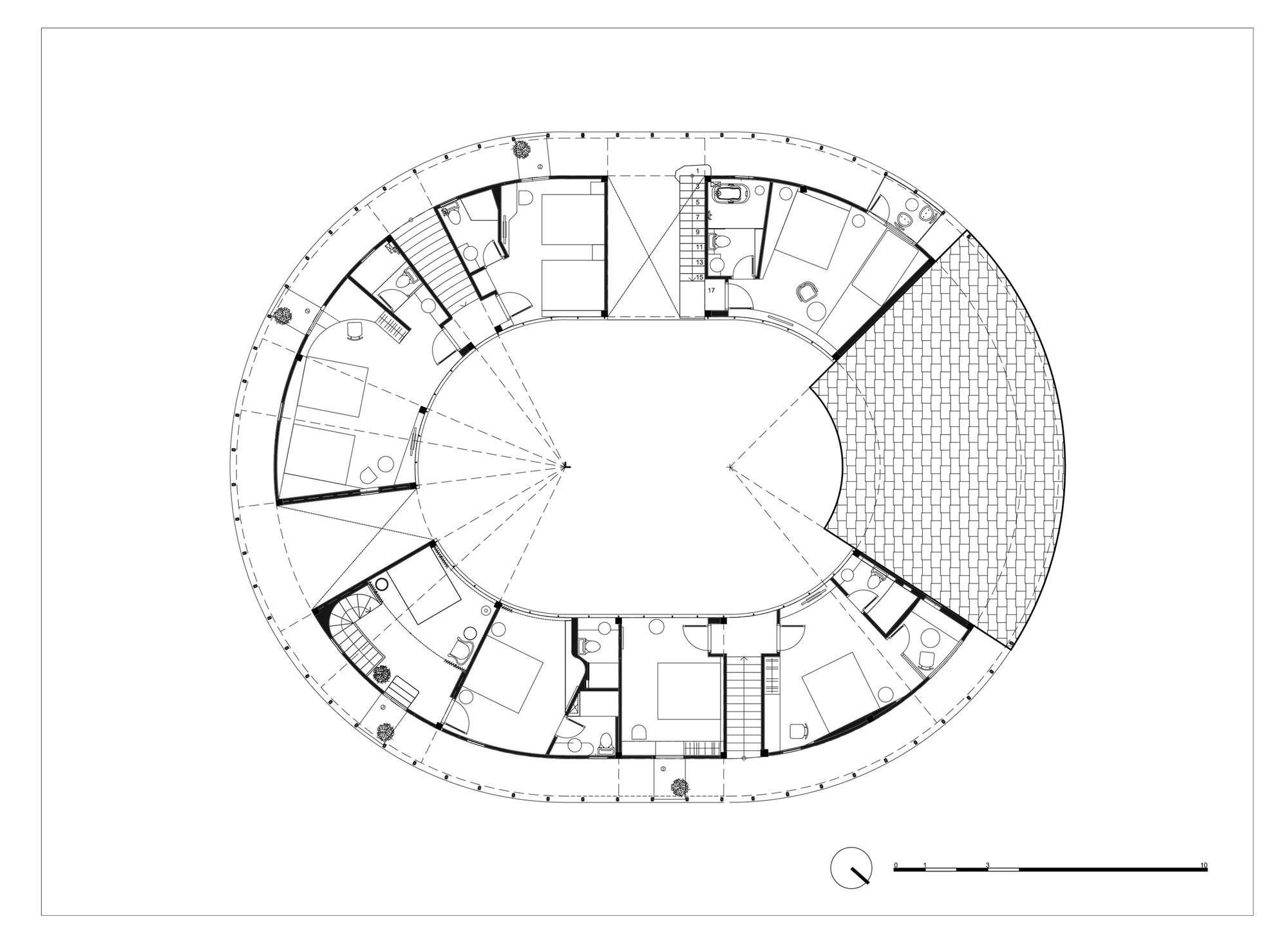 越南 LOOP 精品酒店咖啡厅设计丨G+ Architects-49