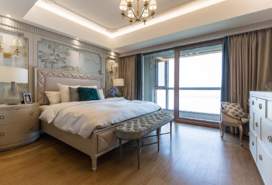 都市中的写意生活 · 墨色客厅与优雅卧室丨美禾设计-15