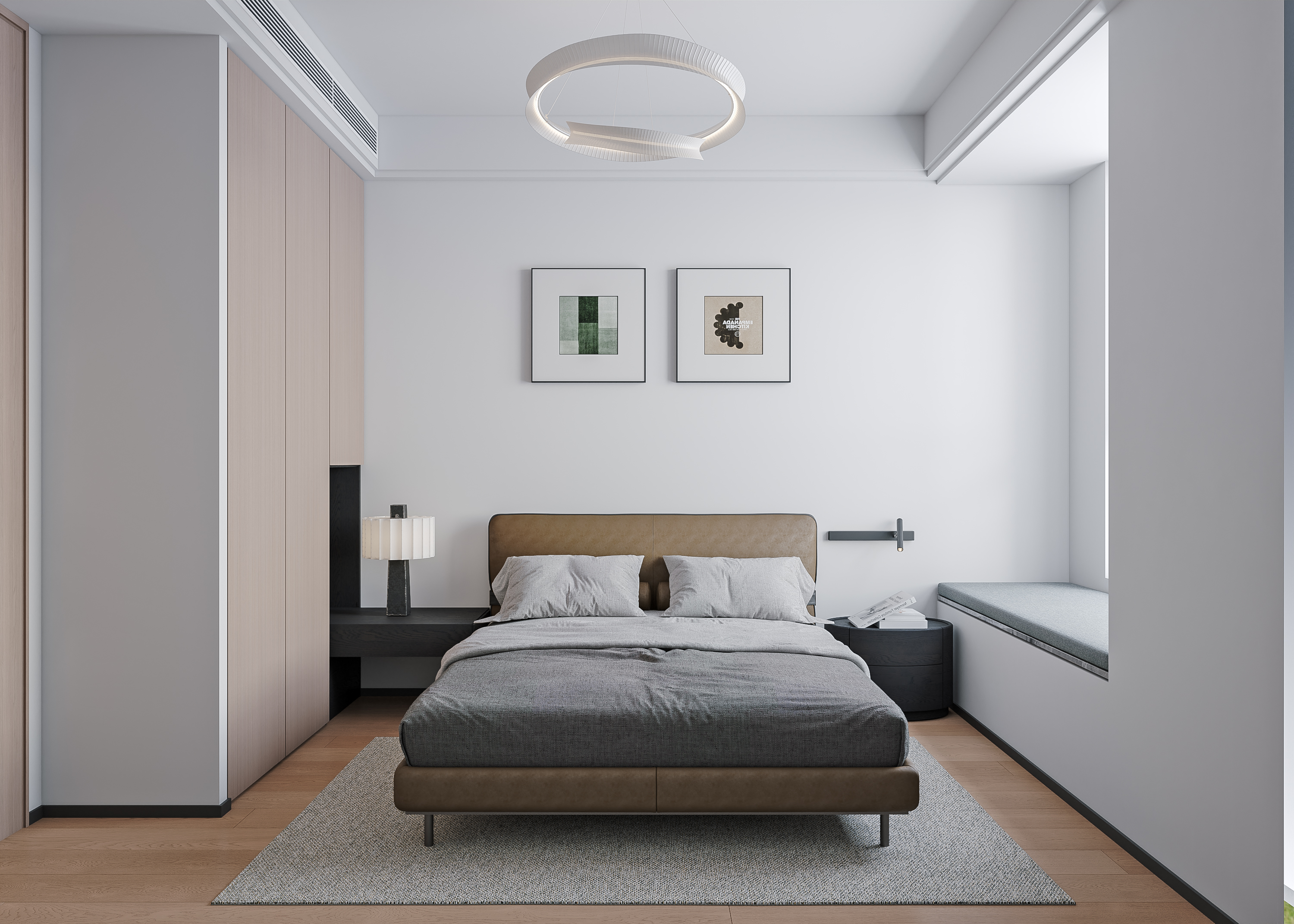 横厅平层设计 现代-9