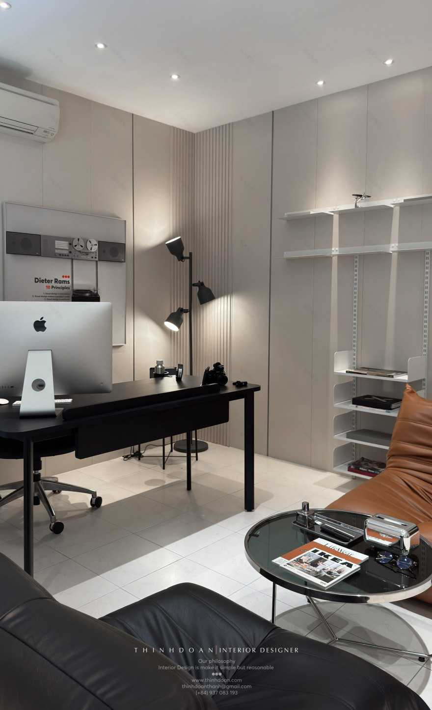 不引人注目的事物;不张扬的人(需结合具体语境确定the unobtrusive指代的是人还是物) 丨Thinh Doan(室内设计师)-43