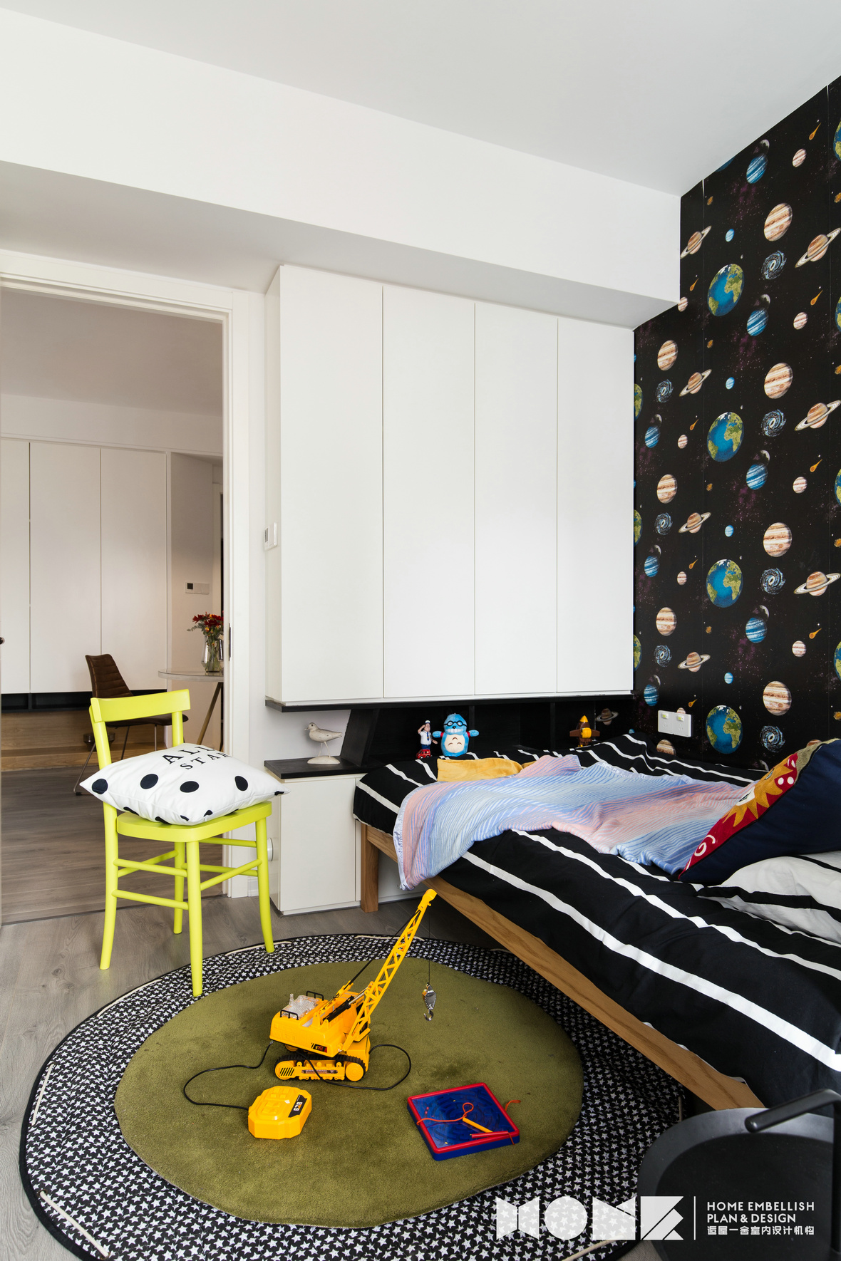 武汉 120㎡北欧风四居室 | 三代同堂的温馨家园-40