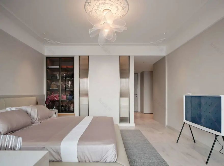 敔山湖畔春暖花开 · 苏鸣设计师的185㎡白色浪漫主义私宅丨尺度设计-55