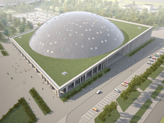 莫斯科区体育综合体（圣彼得堡）丨俄罗斯圣彼得堡丨“Studio 44”建筑工作室,Nikita Yavein团队-31