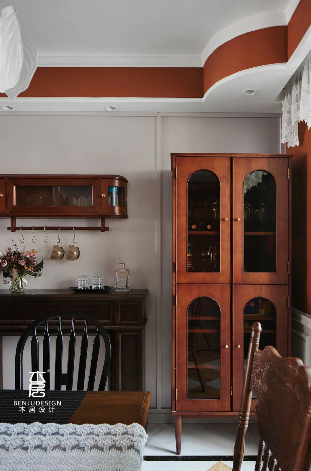 石家庄碧桂园复古混搭风精装房改造丨中国石家庄丨本居设计-39
