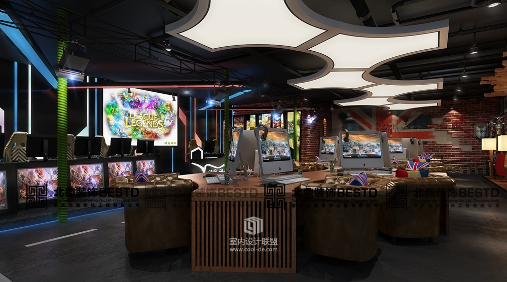 昆明网吧设计云南网吧设计昆明网吧装修-5