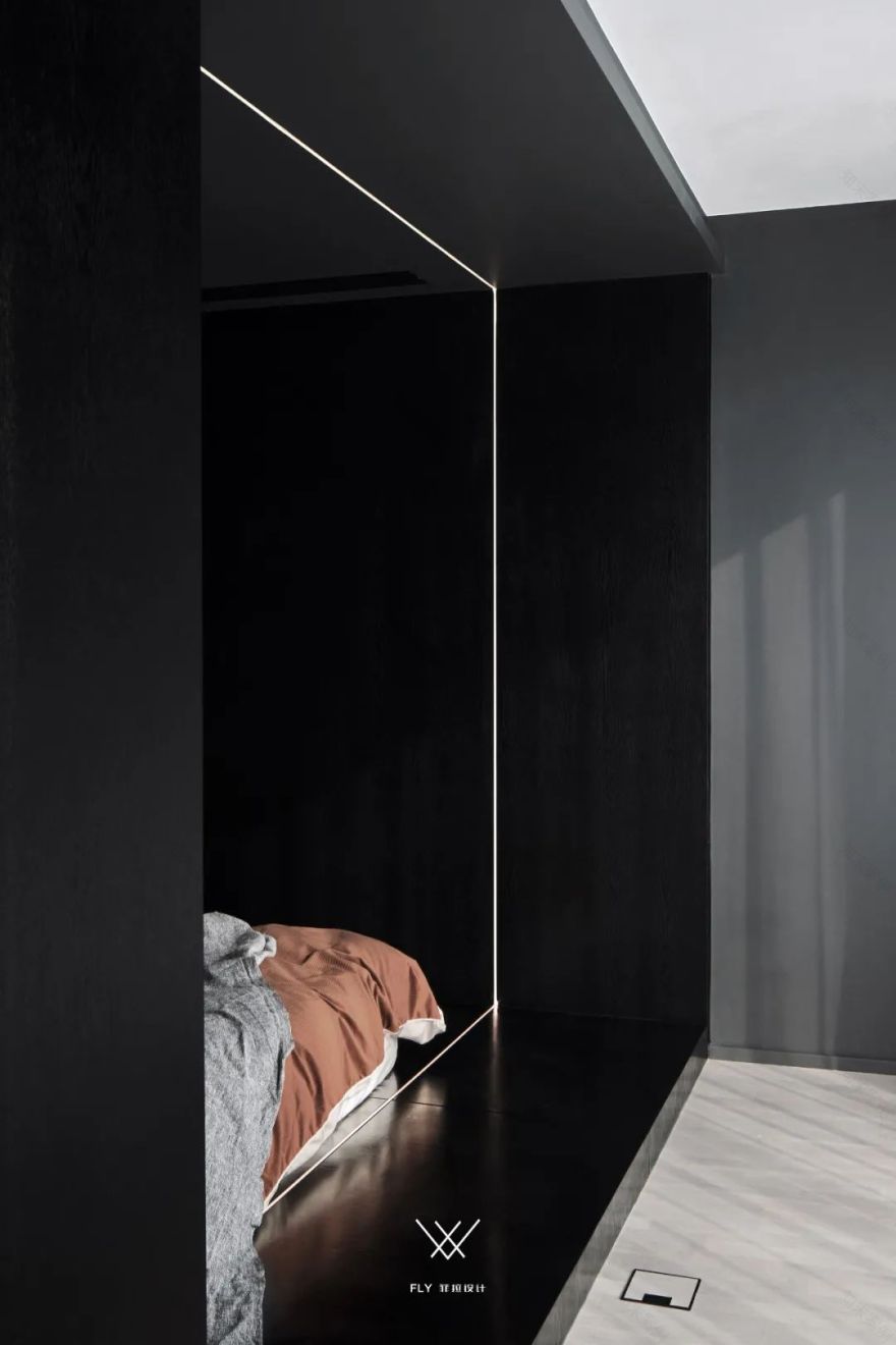 黑镜·颜色 · 极简家居艺术设计丨中国杭州丨菲拉设计-56