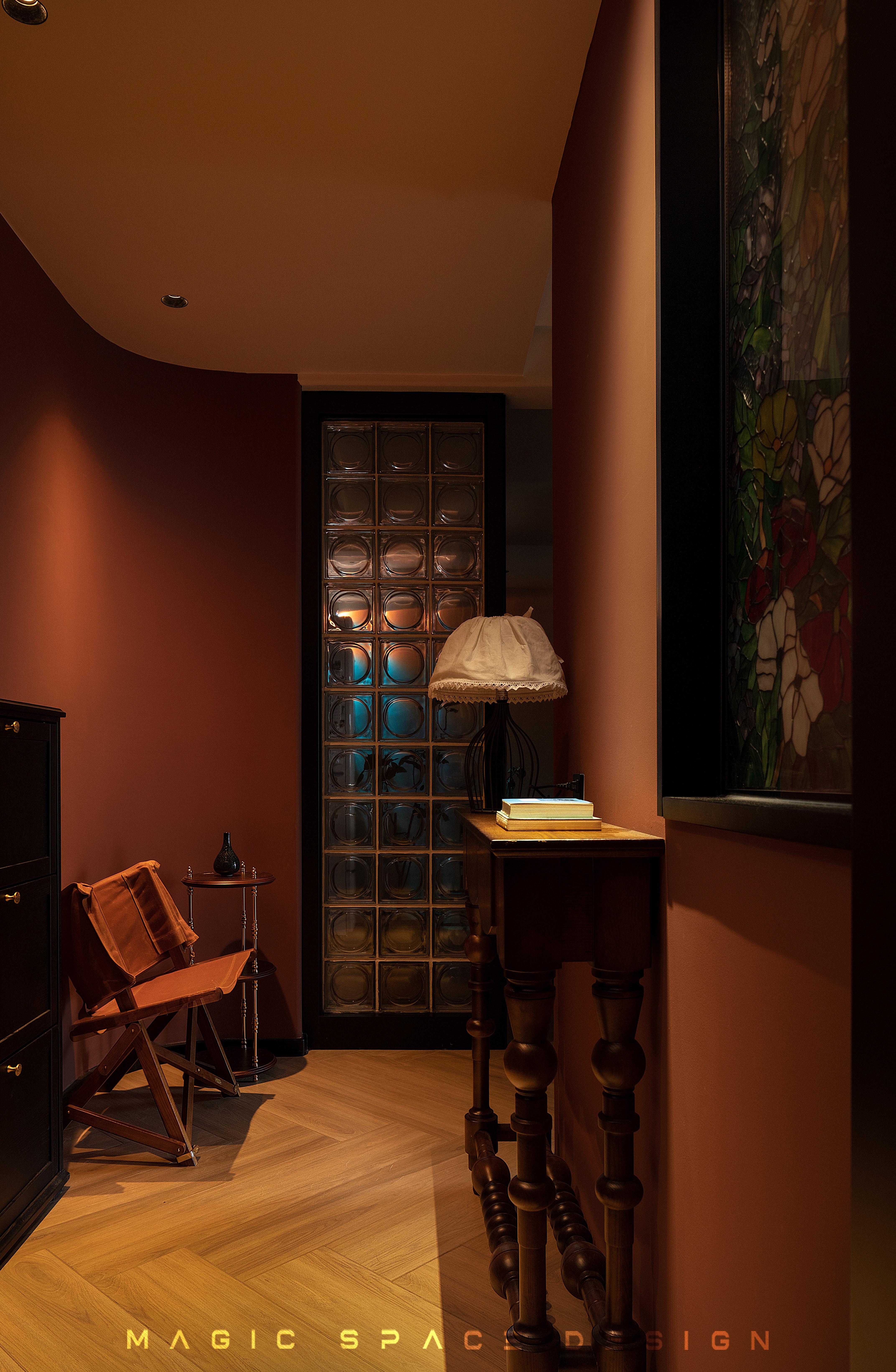 花窗玻璃的现代诗意 · 79㎡百川一居室设计丨百川设计-0