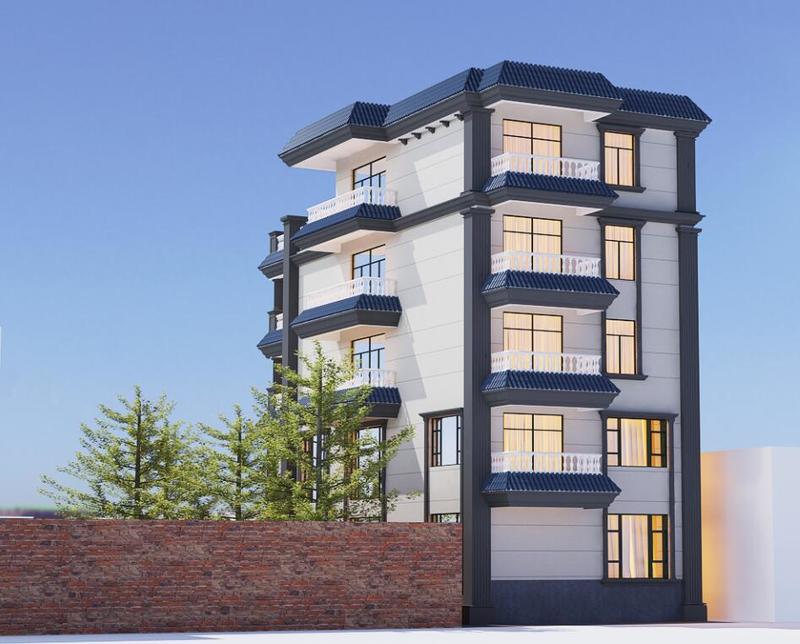 湛江市私家别墅建筑设计-7