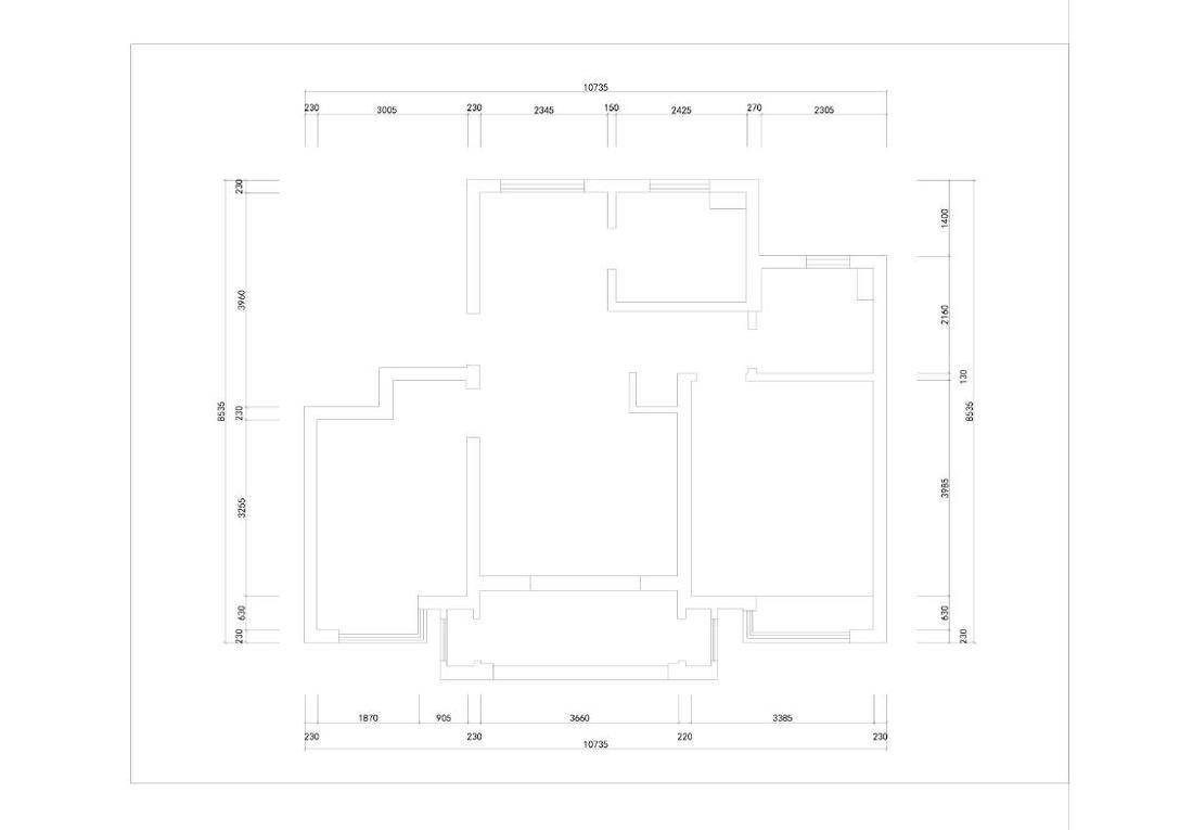 135㎡简约两居，真皮沙发与工业风茶几的完美融合-0