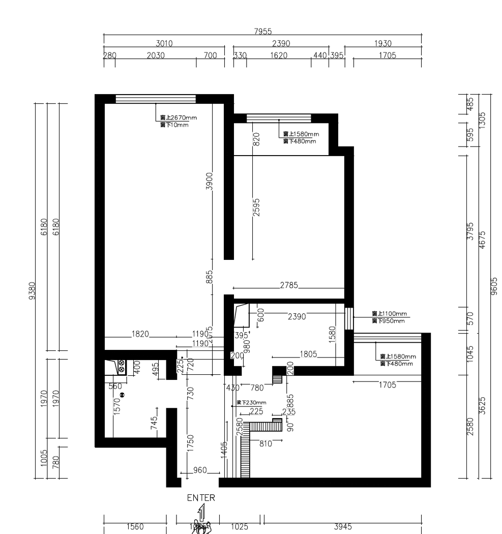 70m²复古混搭室内设计案例-50